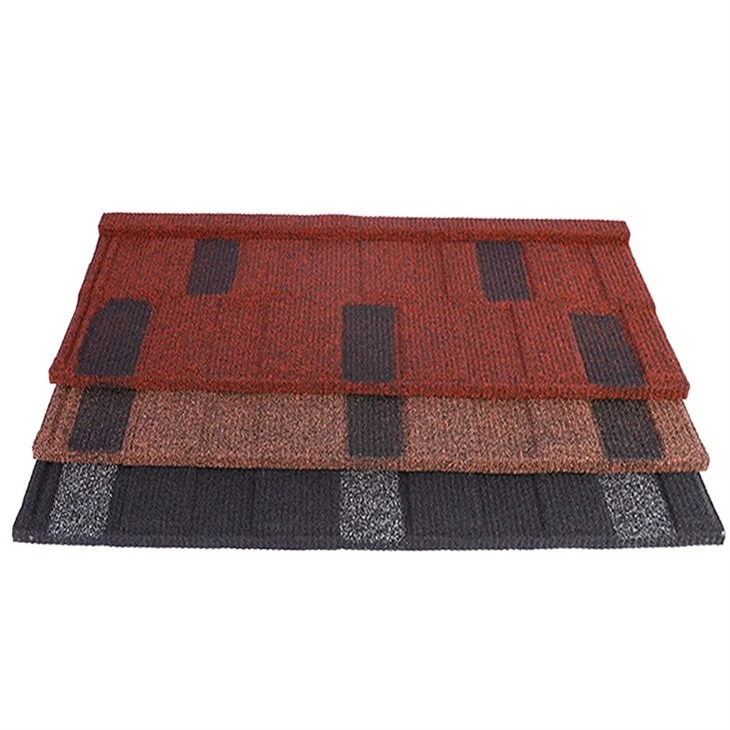 High Quality Stone Coated Metal Shingles Tile For Modern House Roof high quality